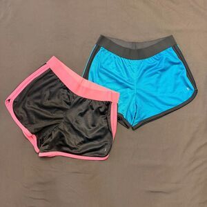 Danskin Now Athletic Shorts 2pc Bundle Size Medium 8 - 10
